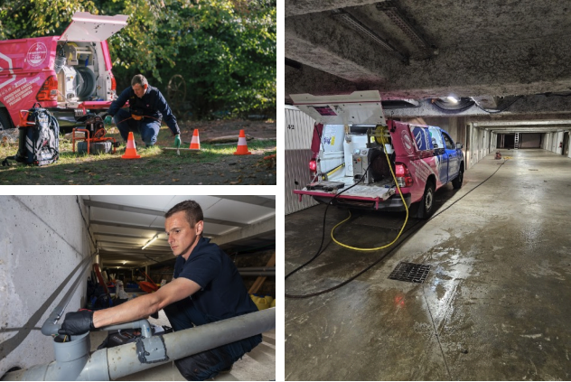 Photos interventions La Compagnie des Déboucheurs