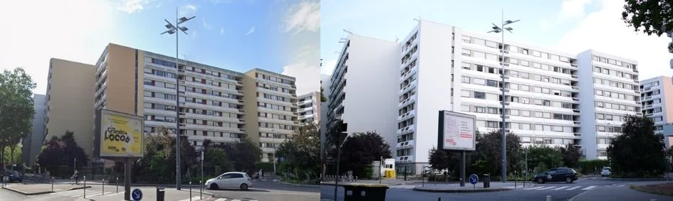 Projet Baraban II, avant et après la rénovation