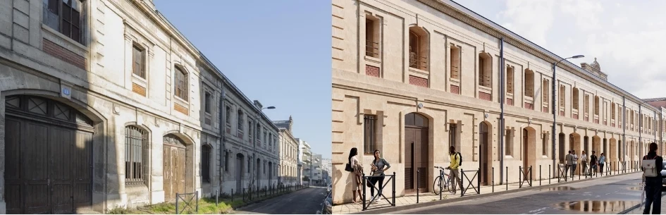 Projet MACAU, avant et après la rénovation